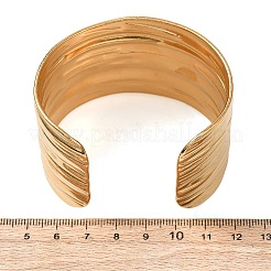 Браслеты-манжеты из нержавеющей стали 304&nbsp;BJEW-P382-01C-G