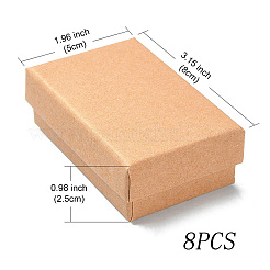 8 шт. картонные коробки для набора украшений&nbsp;CBOX-FP0001-01