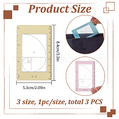 1шт акриловый видоискатель&nbsp;AJEW-DR0002-29B