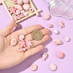 30 pièces 15 styles de perles en porcelaine faites à la main&nbsp;PORC-YW0001-74