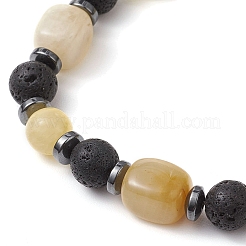 Armbänder aus natürlichen und synthetischen gemischten Edelsteinperlen&nbsp;BJEW-JB11322