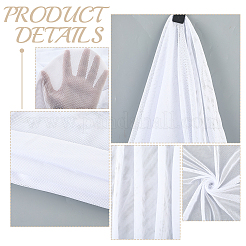 Elastisches Ösengewebe aus Polyester&nbsp;AJEW-WH20006-273F