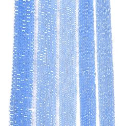 Galvanisieren Glasperlen&nbsp;LS-EGLA-A044-J6mm-A03