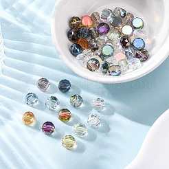 50 шт. Гальванические стеклянные бусины&nbsp;EGLA-FP0001-02