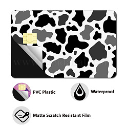 Прямоугольные пластиковые водонепроницаемые наклейки для карт из ПВХ&nbsp;DIY-WH0432-368