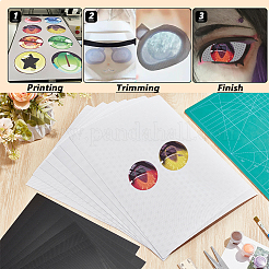 14 шт. 2-х цветные листы ПВХ пластика&nbsp;AJEW-NB0006-41