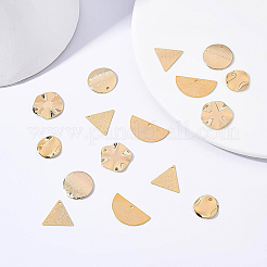 40шт 5 латунные подвески&nbsp;KK-BC0002-10G