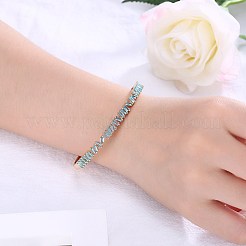 Классические браслеты из латунной манжеты&nbsp;BJEW-BB32088-A