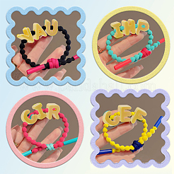 Непрозрачные акриловые бусины&nbsp;SACR-HY0001-16