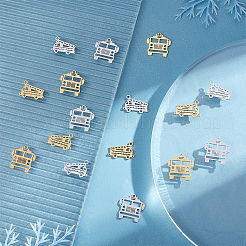 16 шт. 4 стиля подвески из нержавеющей стали 201&nbsp;STAS-UN0035-69