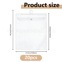 Transparente PVC-Hängetaschen&nbsp;AJEW-WH0816-485
