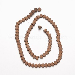 Electroplate non magnetici ematite sintetico fili di perline&nbsp;G-F300-23C-F08