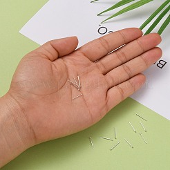 925 серебряная фурнитура для плоских серег-пусетов&nbsp;LS-STER-S002-35