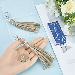 4 шт. подвесные украшения из искусственной кожи&nbsp;AJEW-SC0003-23A