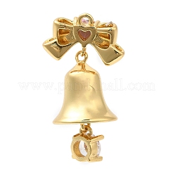 Подвески из кубического циркония с покрытием из латуни&nbsp;KK-R150-03G