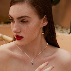 80шт 8 стиля подвески из натуральных драгоценных камней&nbsp;PALLOY-YW00074