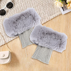 Носки из акрилового волокна шерстяной пряжи чехол для ног&nbsp;AJEW-WH20018-149C