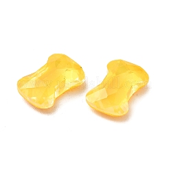 Стеклянные кабошоны со стразами в стиле мокко k9 RGLA-G017-04B