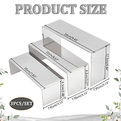 201 set di supporti per espositori in acciaio inossidabile&nbsp;ODIS-WH0004-17P