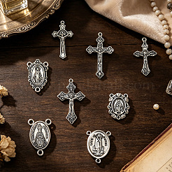 24 pieza de 4 estilos de aleación de estilo tibetano&nbsp;FIND-SC0024-31