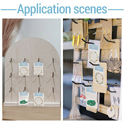 100 шт. складные цветочные печатные бумажные карточки-заголовки&nbsp;CDIS-TA0001-46D