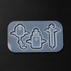 Поделки зыбучие пески ювелирные изделия силиконовые Молды&nbsp;X-DIY-P074-05B