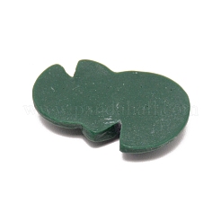 Украшения из листьев лотоса из смолы&nbsp;DJEW-WH0012-39