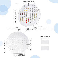 Акриловые стойки для ожерелий&nbsp;NDIS-WH0001-06