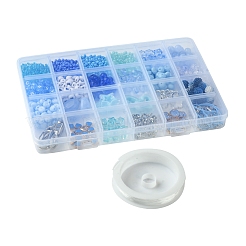 Набор для изготовления ремешка для мобильного телефона цвета океана своими руками&nbsp;DIY-FS0006-56