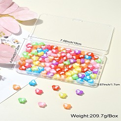 5 пакетик непрозрачных акриловых бусин&nbsp;OACR-CJ0001-73