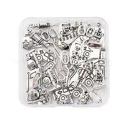 36шт 9 стиля подвески из сплава в тибетском стиле&nbsp;TIBE-FP0001-03