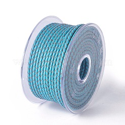 Cordon de vache tressé&nbsp;WL-I004-4mm-03