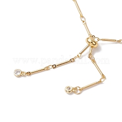 2 pz 2 colori braccialetto scorrevole in ottone&nbsp;AJEW-JB01255