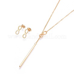 Ensembles de bijoux en acier inoxydable 304&nbsp;SJEW-F213-05