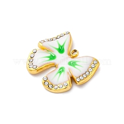 Подвески из нержавеющей стали 304 с эмалью&nbsp;STAS-S163-02B-G