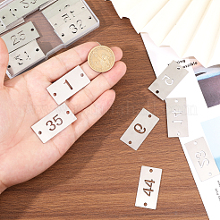 1 набор 201 подвесок-соединителей из нержавеющей стали&nbsp;FIND-GL0001-68