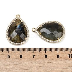 Граненые подвески из натуральных смешанных камней&nbsp;G-K347-12G