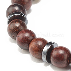 Bracelet extensible perles de prière bouddhisme&nbsp;BJEW-JB07124