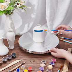 Алюминиевый двухсторонний поворотный круг для керамического скульптурного круга&nbsp;TOOL-WH0816-005P-02