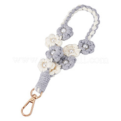 Décorations suspendues en fleurs tissées à la main&nbsp;KEYC-TAC0009-02KCG-06