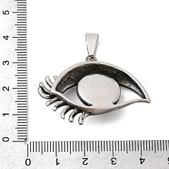 Подвески из нержавеющей стали 304 со стразами&nbsp;STAS-A130-03AS