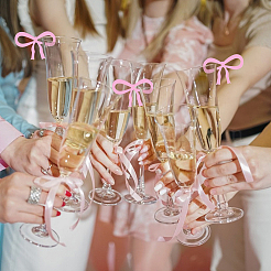 40шт акриловые подвески для бокалов&nbsp;AJEW-HY0002-52B-01