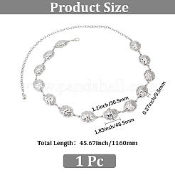 1 Stück Legierungs-Wolken-Gliederkette für Taille und Bauchketten für Frauen&nbsp;AJEW-GF0013-44