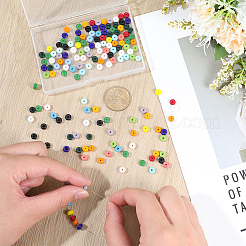 2 нити стеклянные бусины нити&nbsp;LAMP-PA0001-45