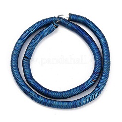 Гальванические нити из синтетических немагнитных гематитовых бусин&nbsp;G-H020-M01-25