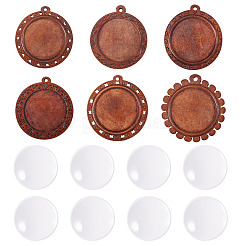 Наборы для изготовления подвесок из деревянного подноса своими руками&nbsp;DIY-TA0012-31