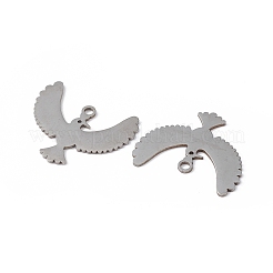 Anlaufgeschützte Anhänger aus 304er Edelstahl&nbsp;LS-STAS-E186-08P