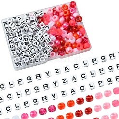 Прозрачные и непрозрачные акриловые бусины&nbsp;KY-FS0001-26D