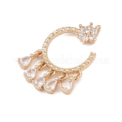 Латунные микро проложить кубического циркония подвески&nbsp;KK-F918-01KCG