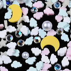 Кабошоны из полимерной глины ручной работы&nbsp;CLAY-N006-81